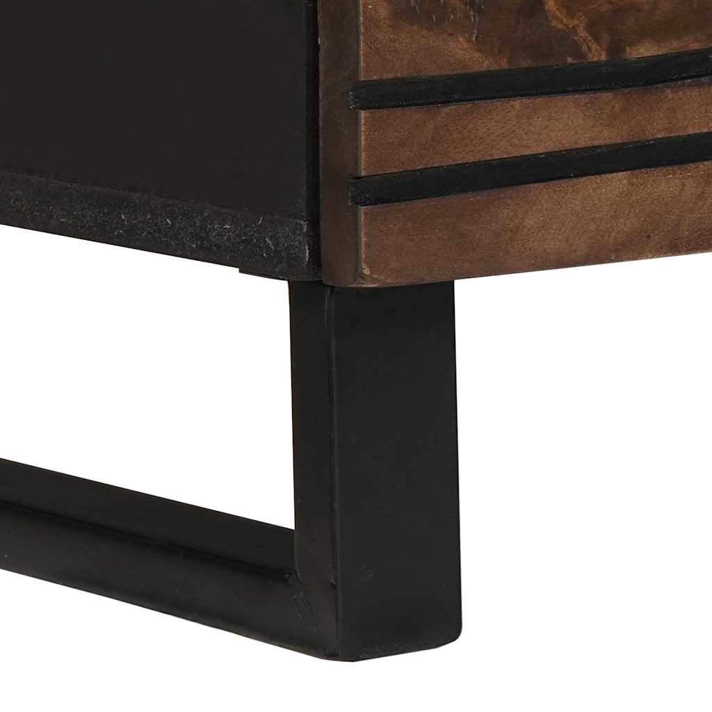 Highboard with Drawer Brown 60 x 33 x 100 cm Solid mango wood