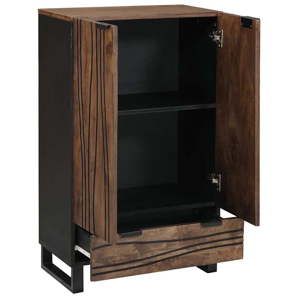 Highboard with Drawer Brown 60 x 33 x 100 cm Solid mango wood