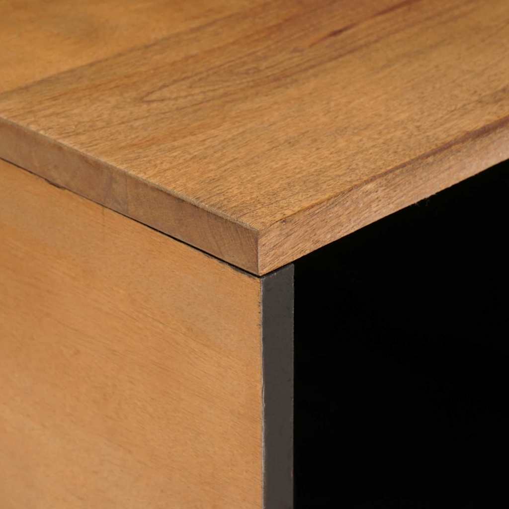 Coffee Table Light brown 80 x 50 x 40 cm Solid mango wood