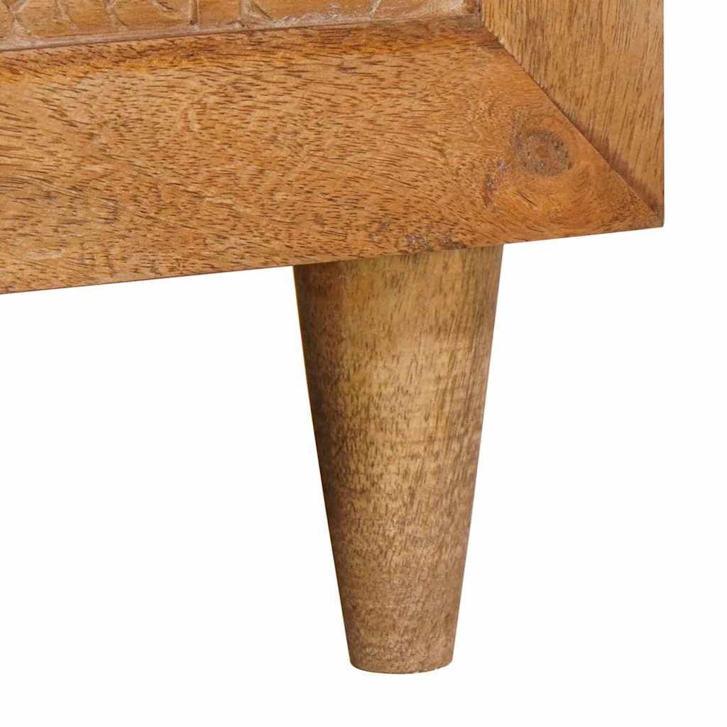 Coffee Table Light brown 80 x 50 x 40 cm Solid mango wood