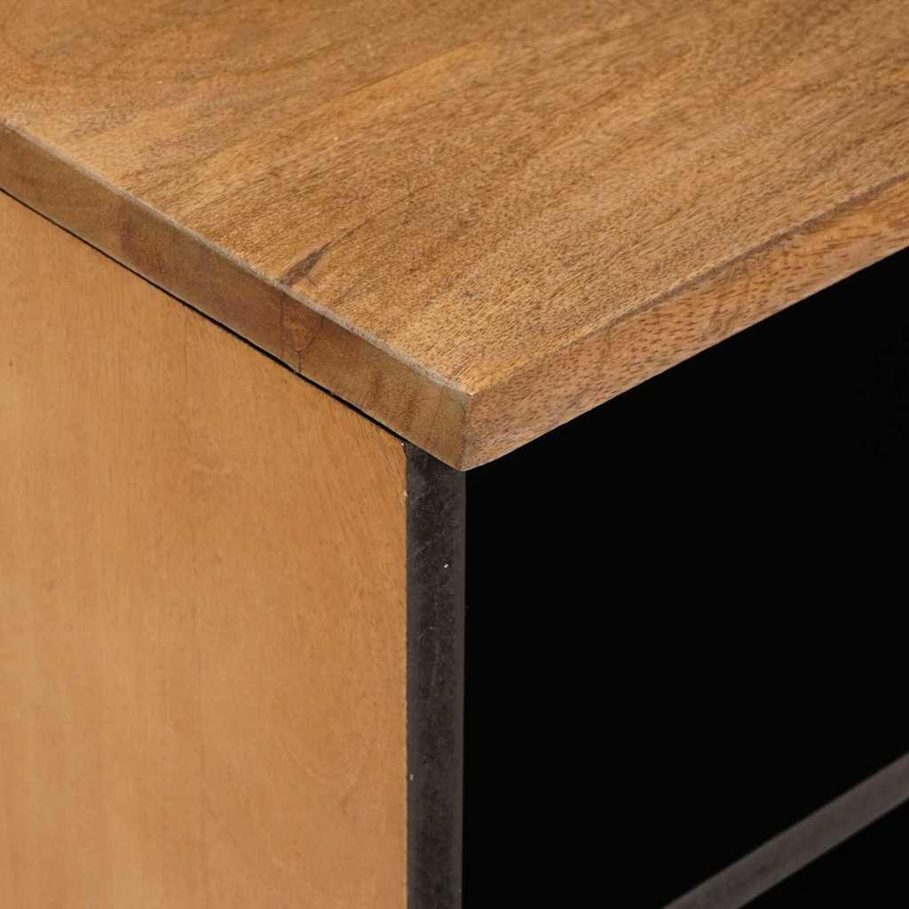 TV Cabinet Light brown 105 x 33 x 46 cm Solid mango wood