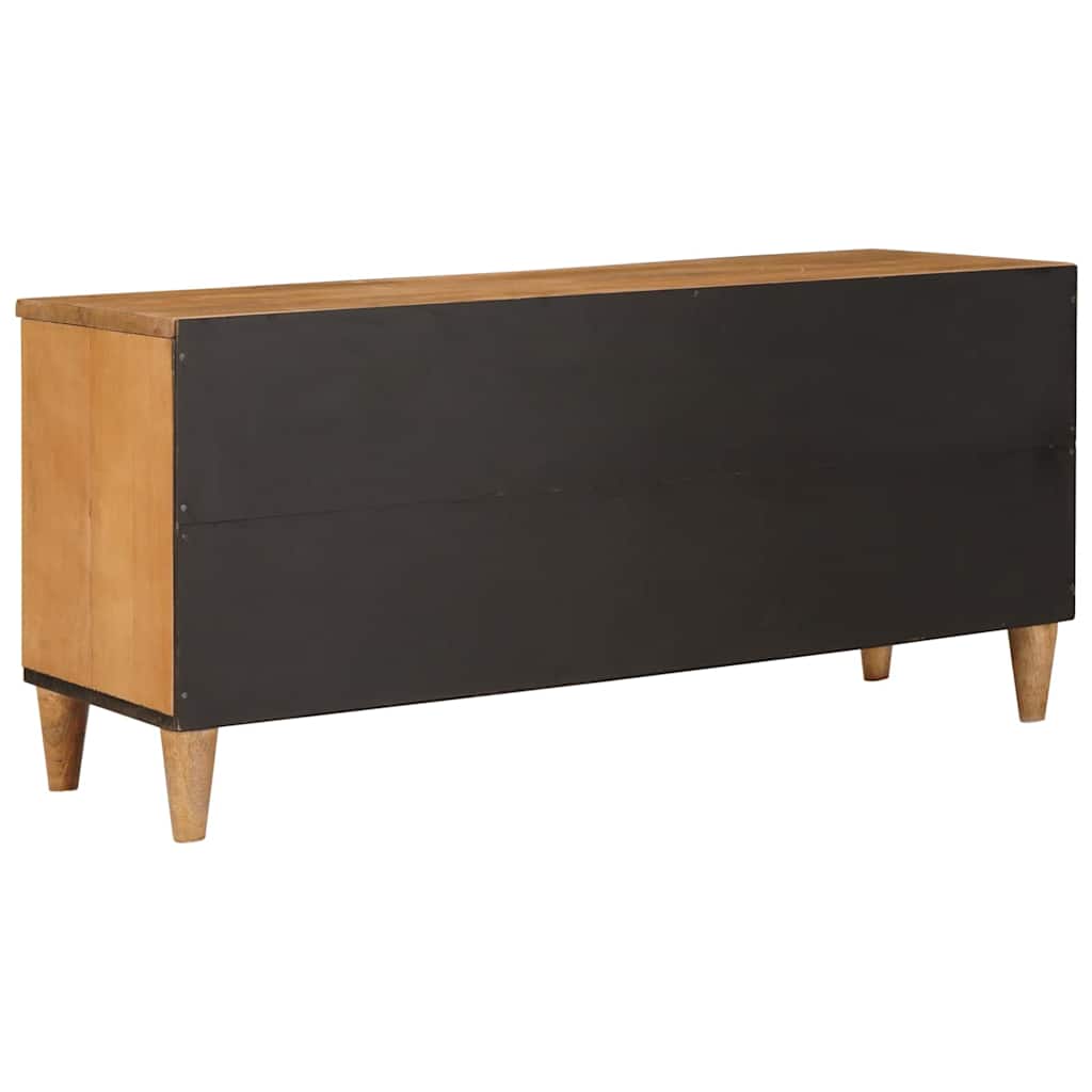 TV Cabinet Light brown 105 x 33 x 46 cm Solid mango wood