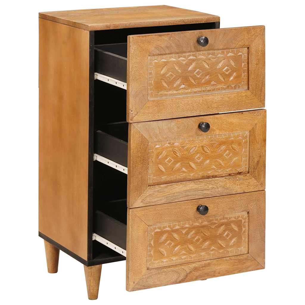 Sideboard with Drawer Light brown 33.5 x 40 x 75 cm