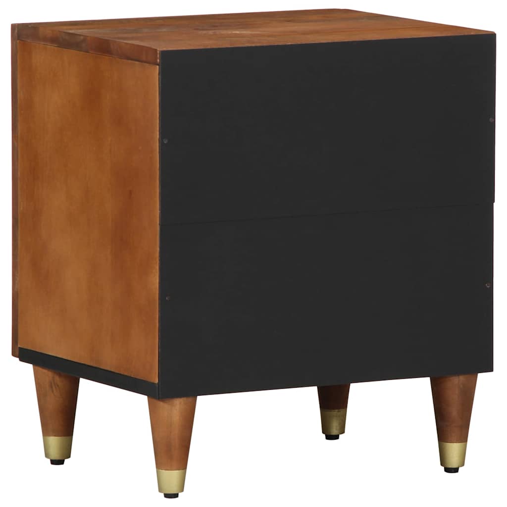 Bedside Cabinet Honey brown 40 x 33 x 46 cm Solid mango wood