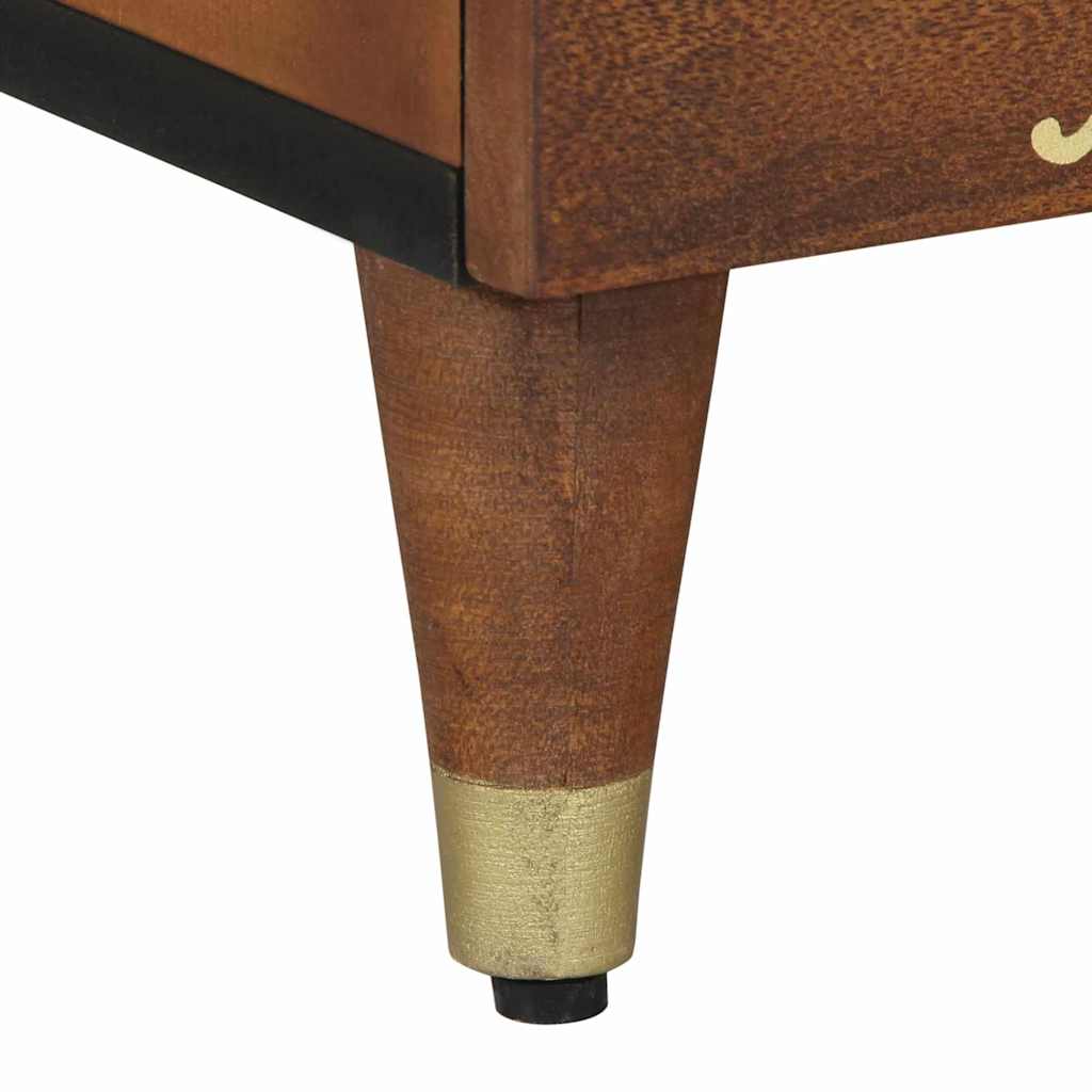 Bedside Cabinet 2 pcs Honey brown 40 x 33 x 46 cm