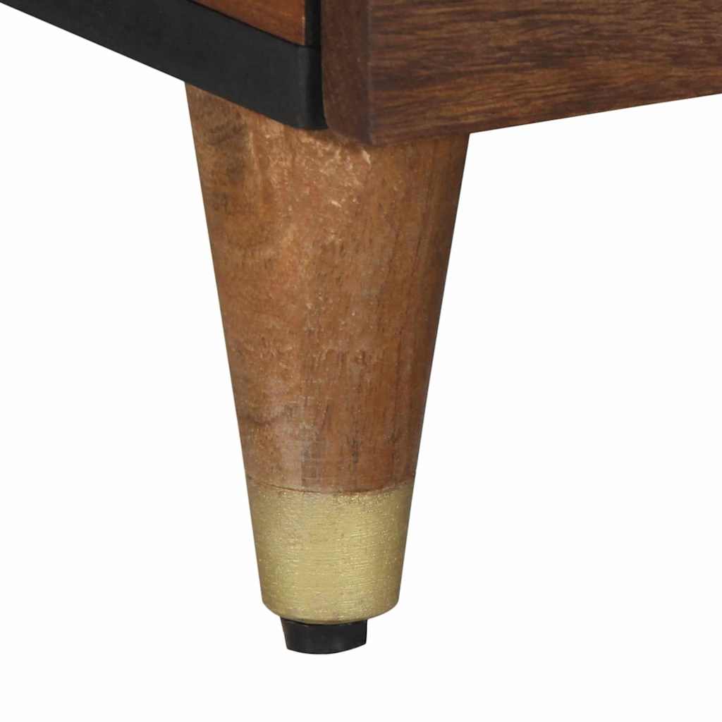 Coffee Table Honey brown 80 x 50 x 40 cm Solid mango wood