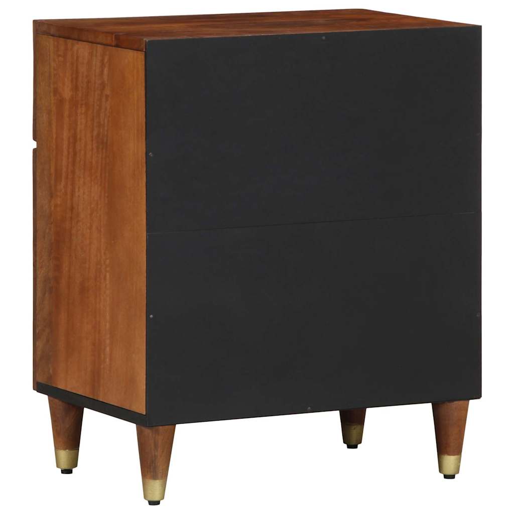 Bedside Cabinet Honey brown 50 x 33 x 60 cm Solid mango wood