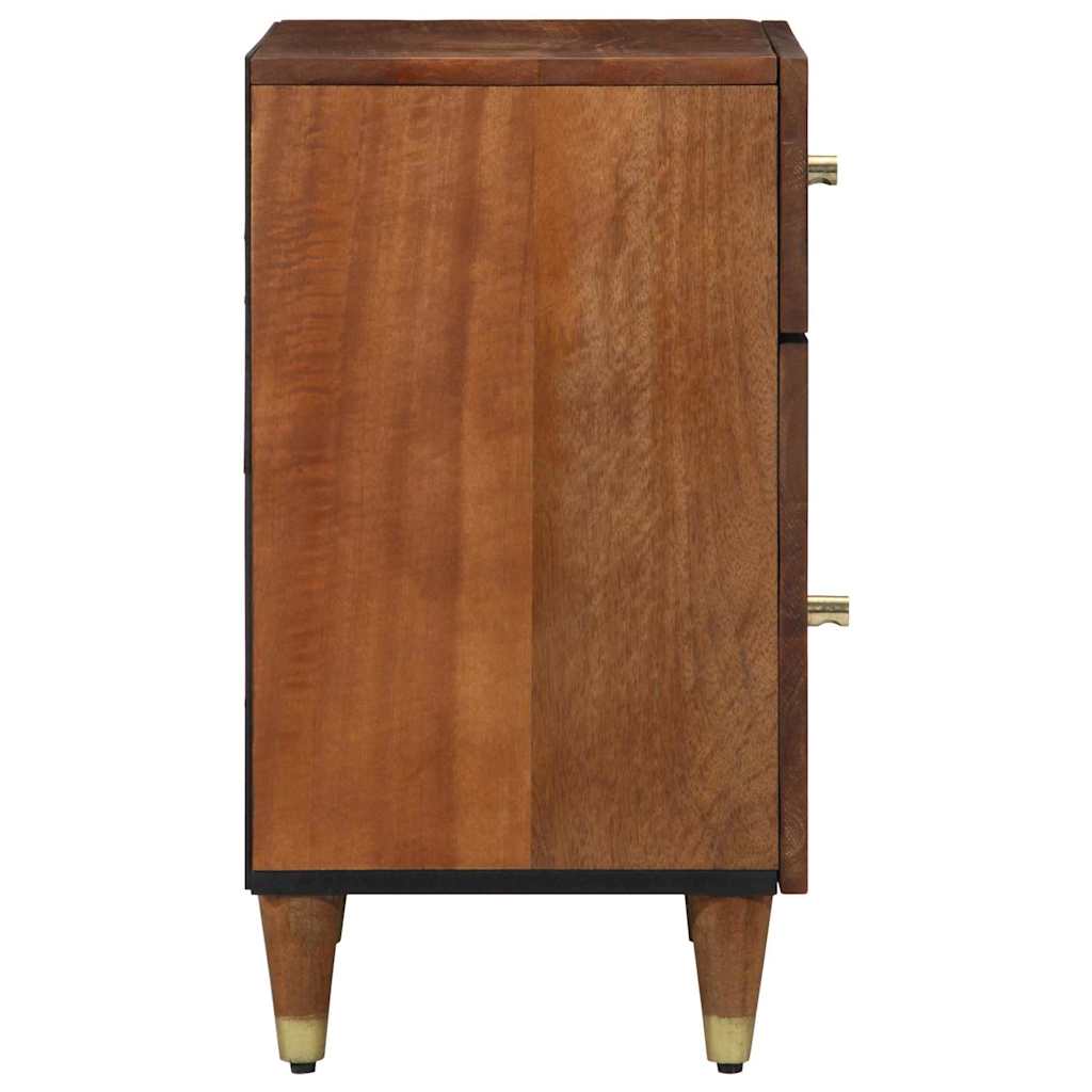 Bedside Cabinet Honey brown 50 x 33 x 60 cm Solid mango wood