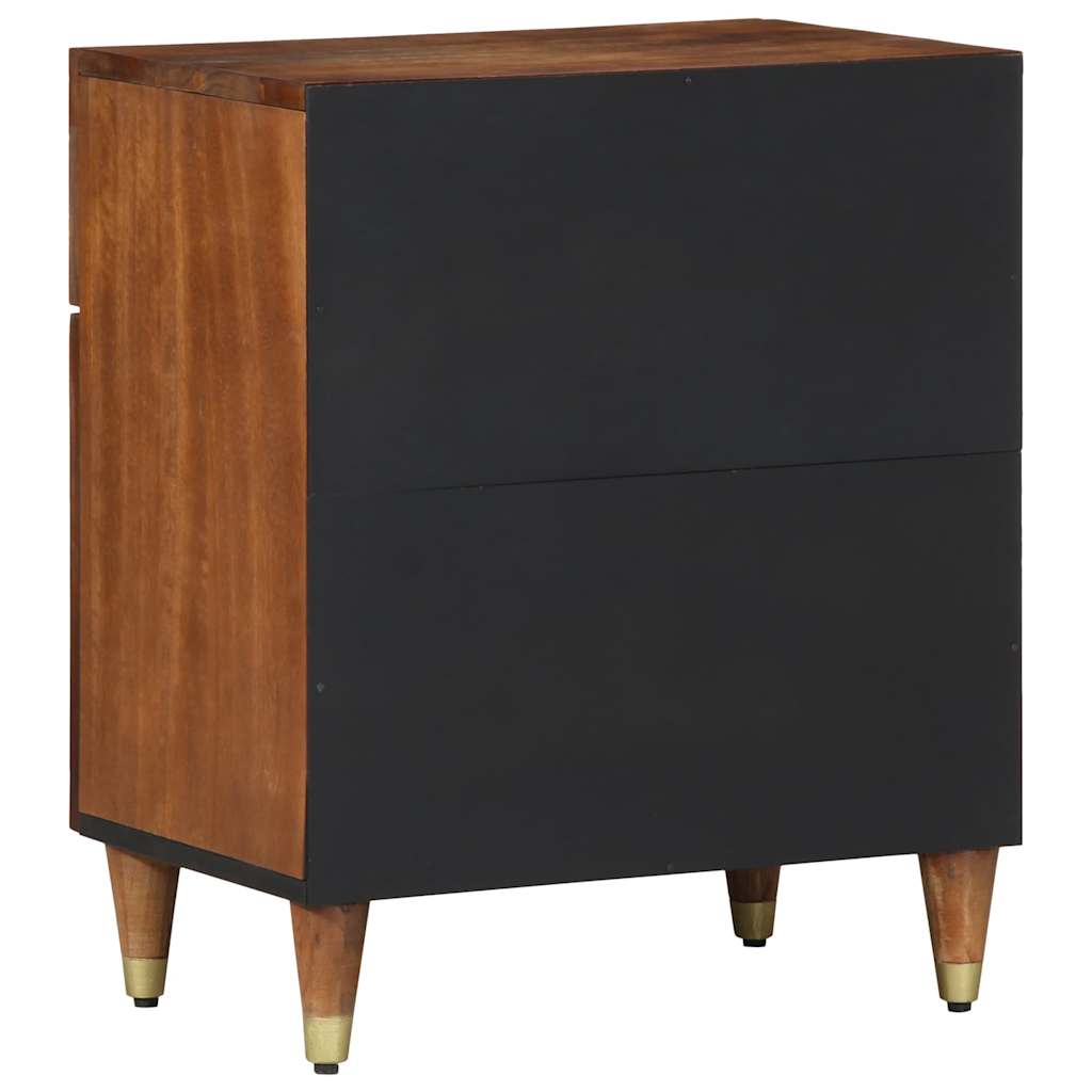 Bedside Cabinet Honey brown 50 x 33 x 60 cm Solid mango wood