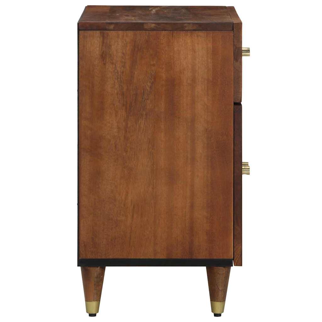 Bedside Cabinet Honey brown 50 x 33 x 60 cm Solid mango wood