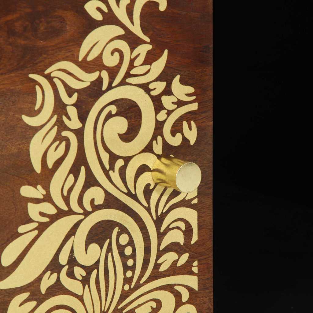 Coffee Table Honey brown 100 x 54 x 40 cm Solid mango wood