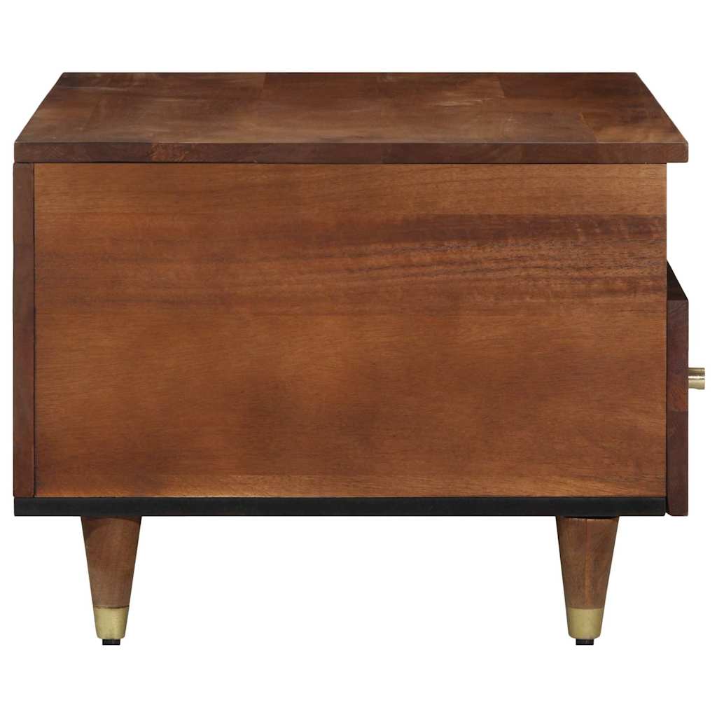 Coffee Table Honey brown 80 x 54 x 40 cm Solid mango wood