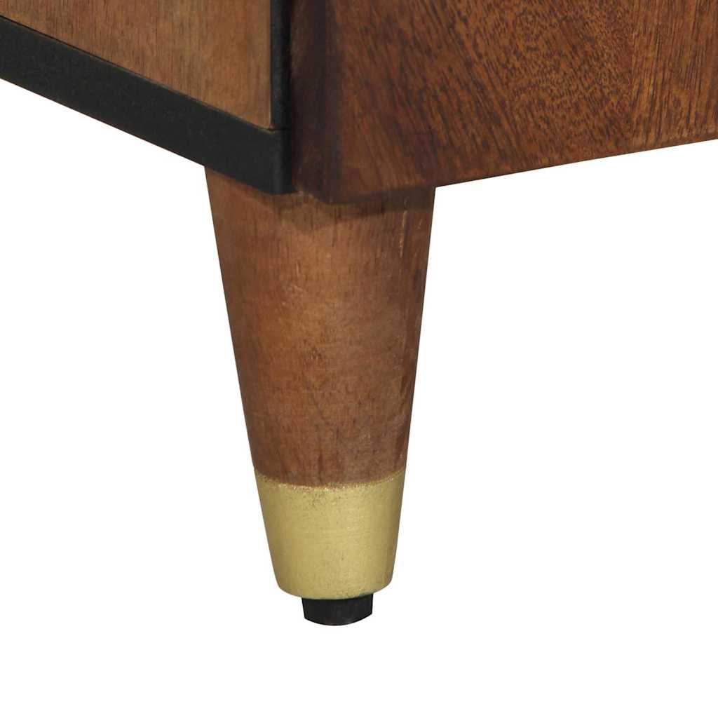 Sideboard Honey brown 38 x 33.5 x 160 cm Solid Mango wood