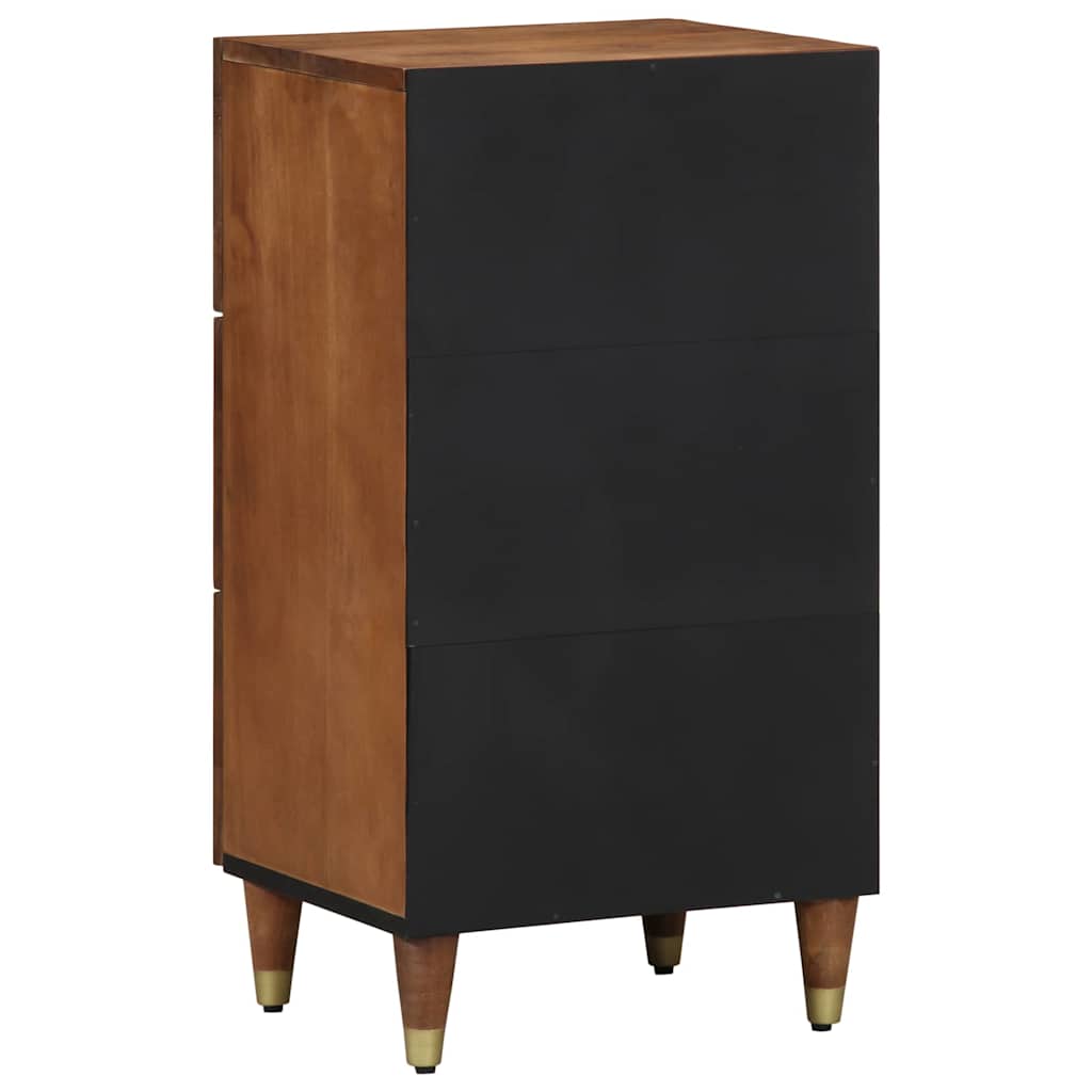 Sideboard with Drawer Brown 40 x 33.5 x 75 cm Solid Mango wood