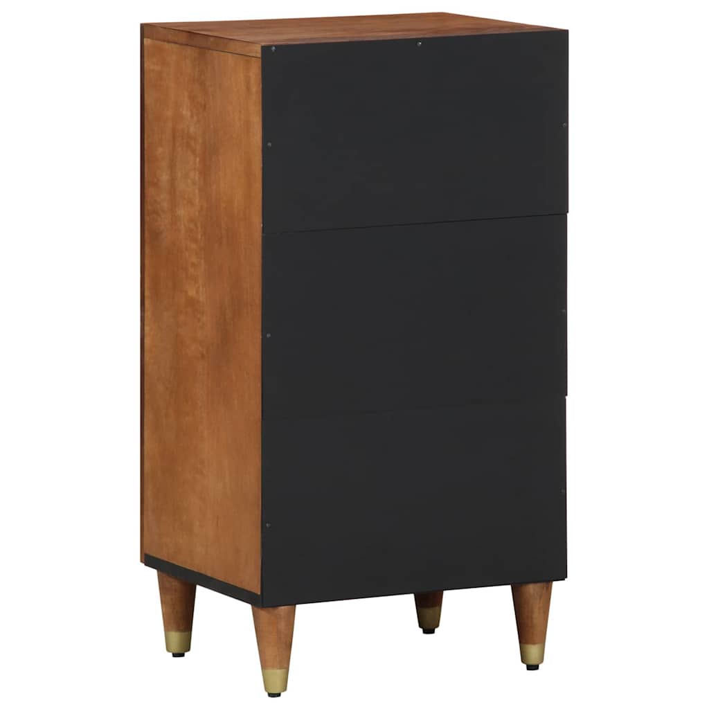 Sideboard with Shelf Brown 40 x 33.5 x 75 cm Solid Mango wood