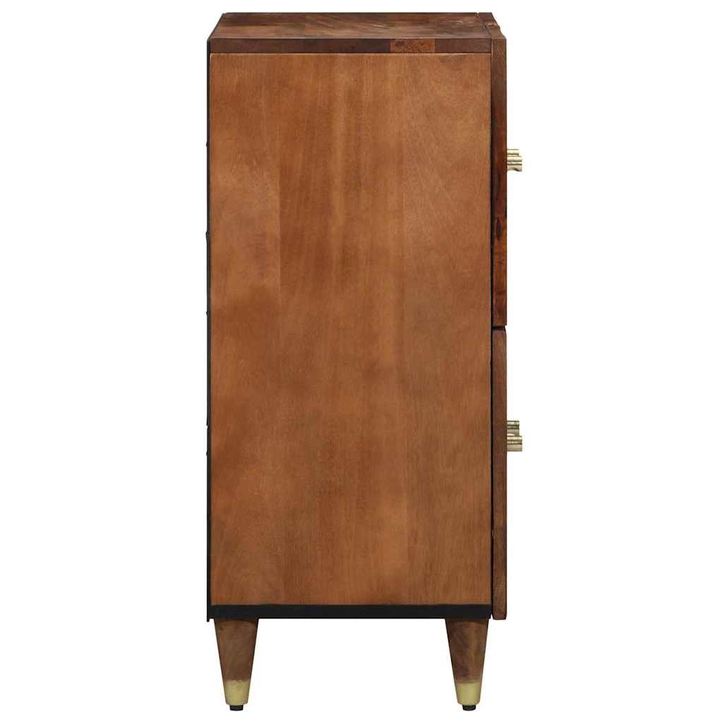 Sideboard with Shelf Brown 60 x 33 x 75 cm Solid Mango wood