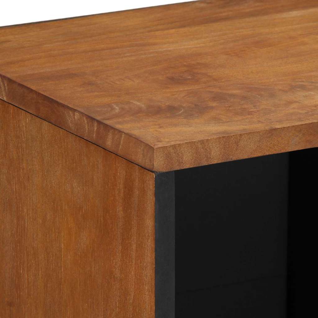 Sideboard with Shelf Brown 80 x 33.5 x 75 cm Solid Mango wood