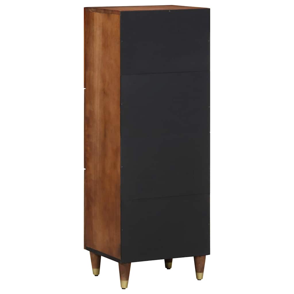 Highboard with Drawer Brown 40 x 33.5 x 110 cm Solid Mango wood