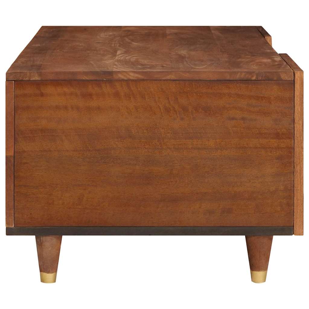 Coffee Tables Brown 100 x 54 x 40 cm Cane and solid mango wood