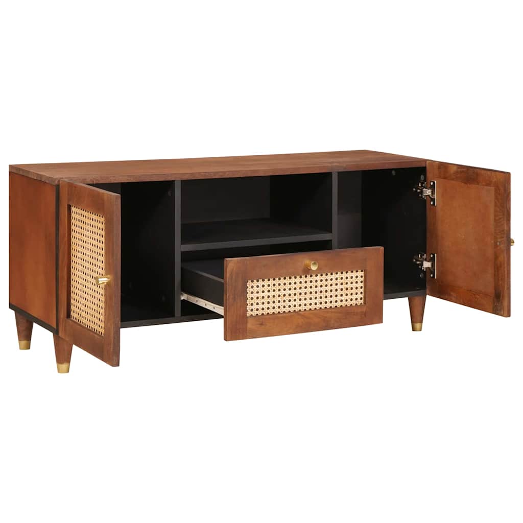 Media Storage Cabinets & Racks Brown 105 x 33.5 x 46 cm