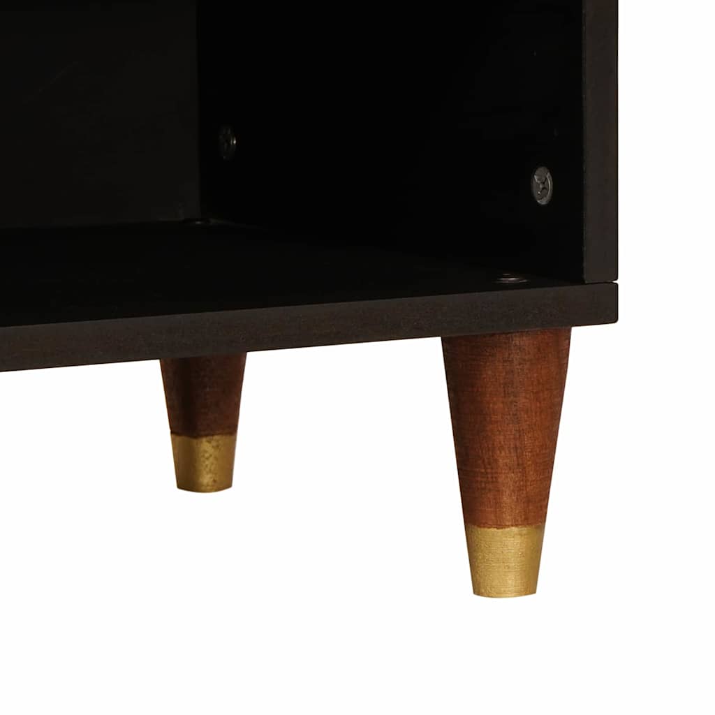 Media Storage Cabinets & Racks Brown 80 x 31.5 x 46 cm