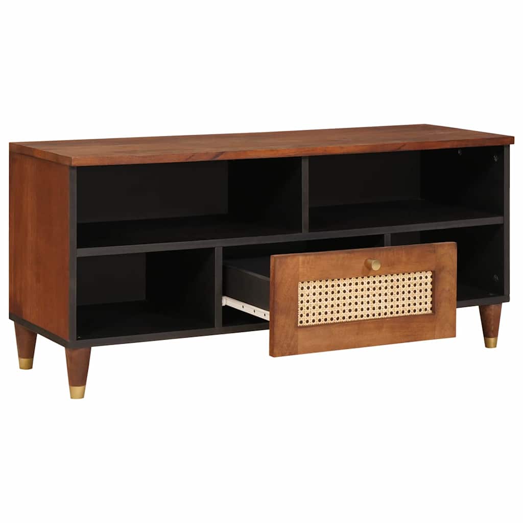 Media Storage Cabinets & Racks Brown 100 x 33.5 x 46 cm