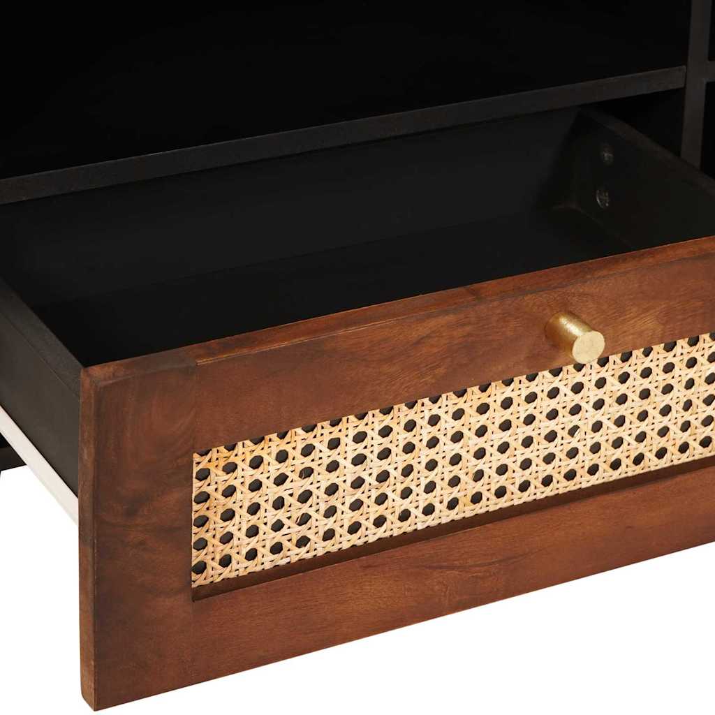 Media Storage Cabinets & Racks Brown 80 x 33.5 x 46 cm