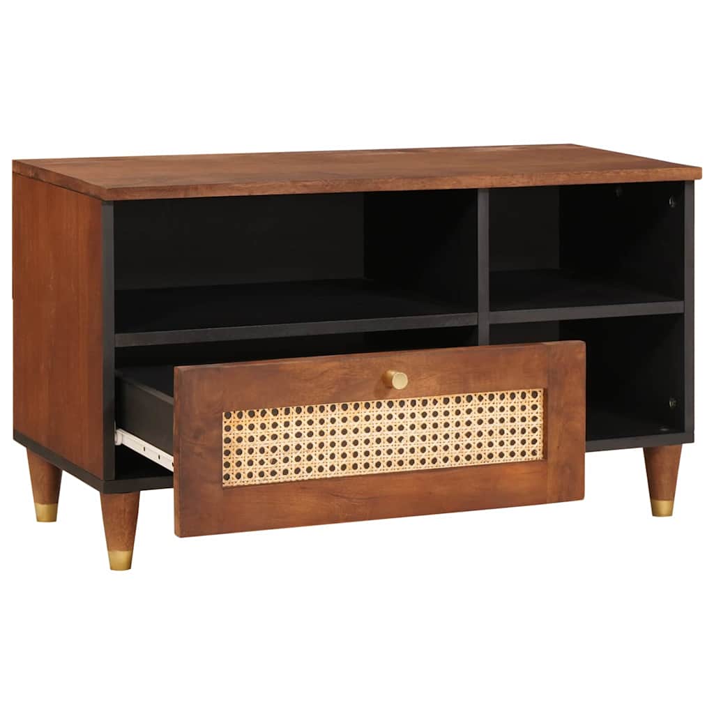 Media Storage Cabinets & Racks Brown 80 x 33.5 x 46 cm