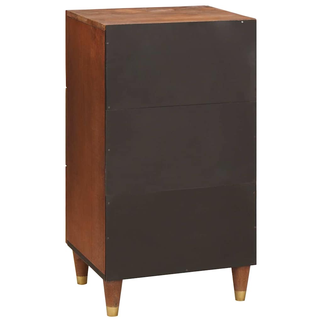 Sideboard Brown 40 x 33.5 x 75 cm Cane and solid mango wood