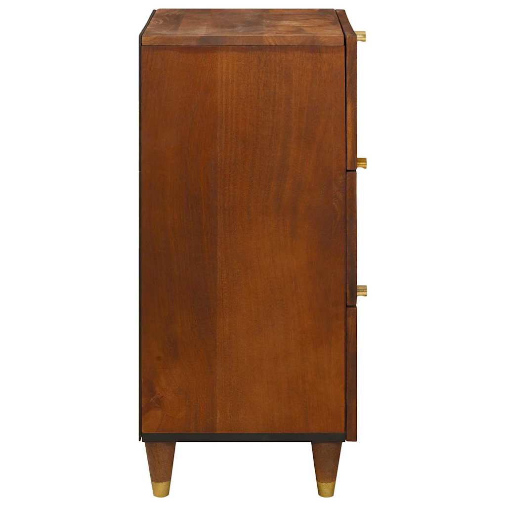 Sideboard Brown 40 x 33.5 x 75 cm Cane and solid mango wood