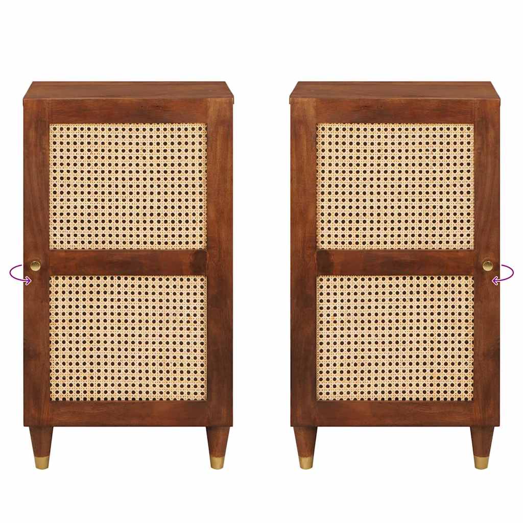 Media Storage Cabinets & Racks Brown 40 x 33.5 x 75 cm