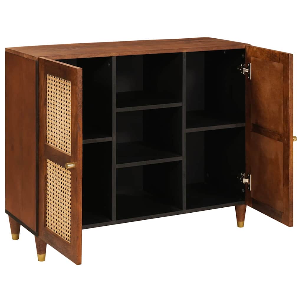 Media Storage Cabinets & Racks Brown 90 x 33.5 x 75 cm