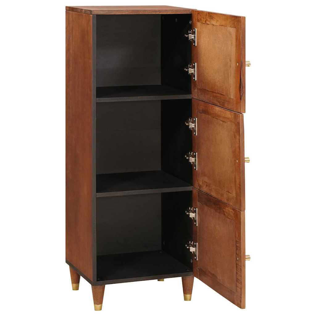 High board Brown 40 x 33.5 x 110 cm Cane and solid mango wood