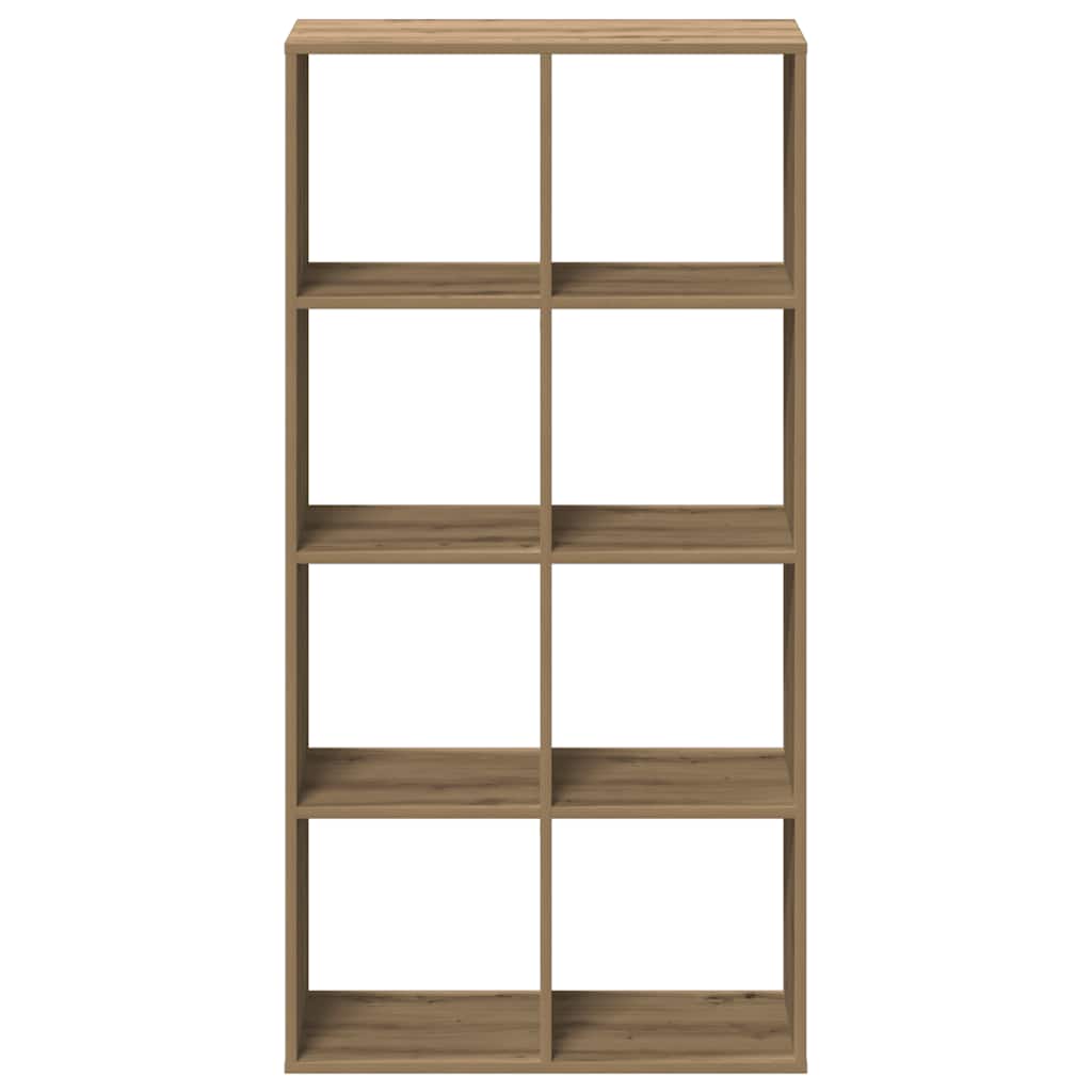 Room Divider Bookcase Artisan Oak 69.5x29x137.5 cm Engineered Wood