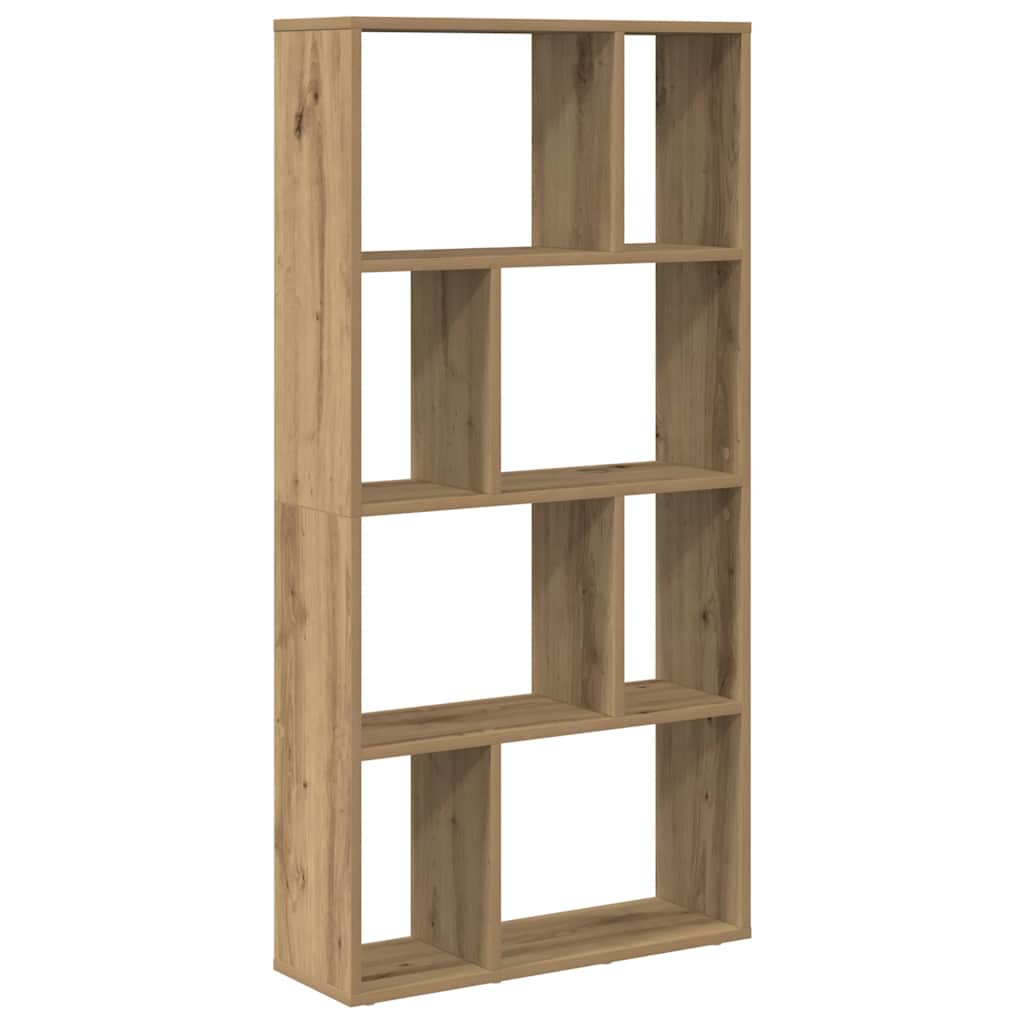Bookcase Artisian Oak 60x20x120 cm Engineered Wood