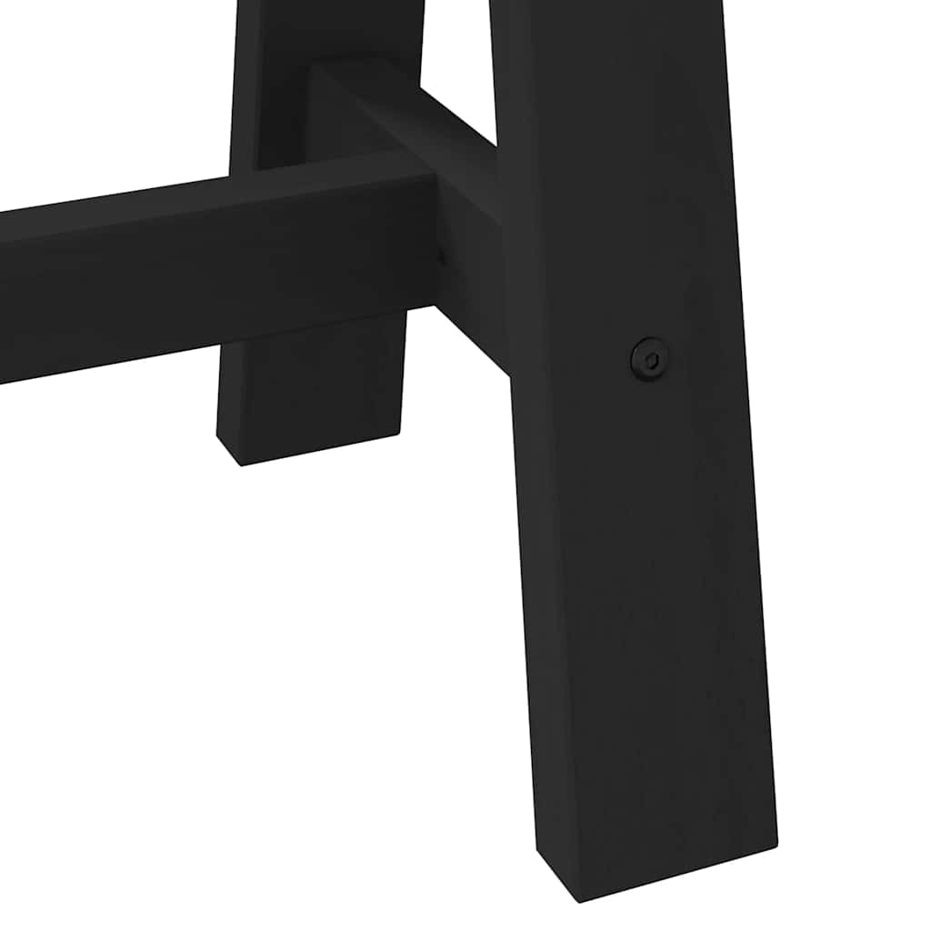 Console Table NOAIN A-Shaped Legs 120x30x75 cm Solid Wood Pine