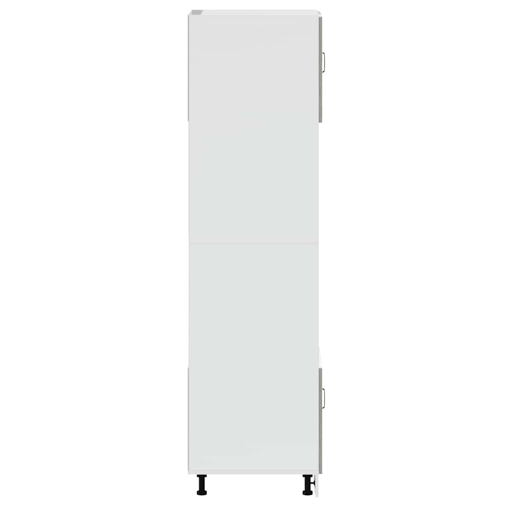 Oven Cabinets 2 pcs Kalmar Grey Sonoma Engineered Wood