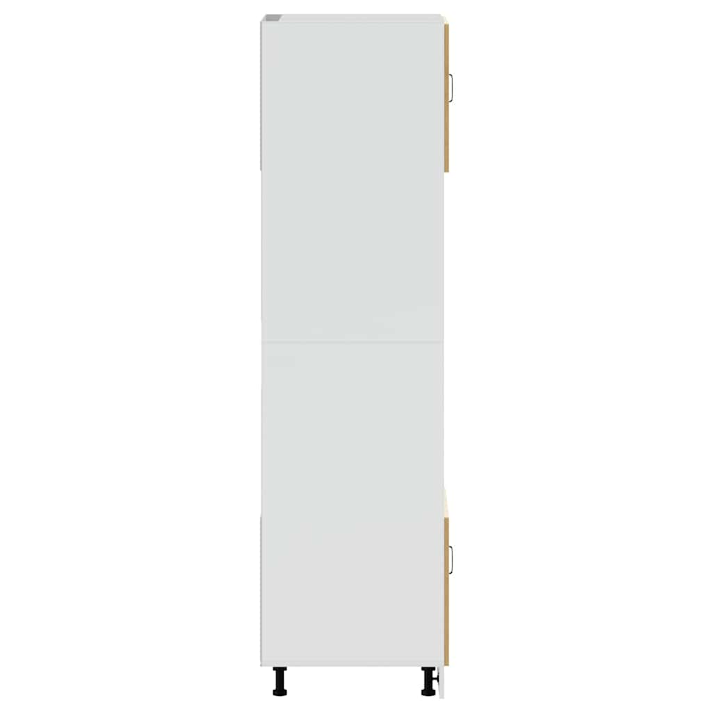 Oven Cabinets 2 pcs Lucca Artisan Oak Engineered Wood