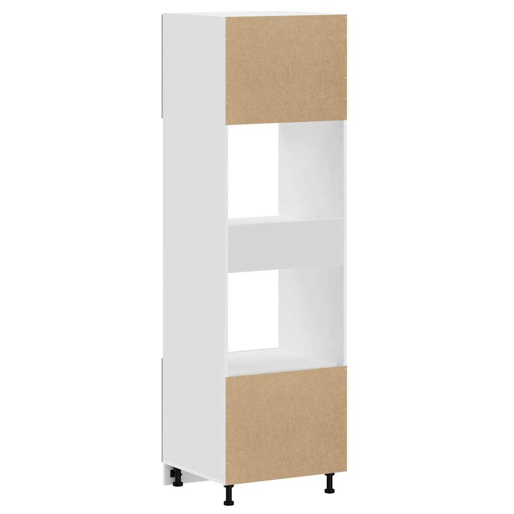 Oven Cabinets 2 pcs Porto Concrete Grey Engineered Wood