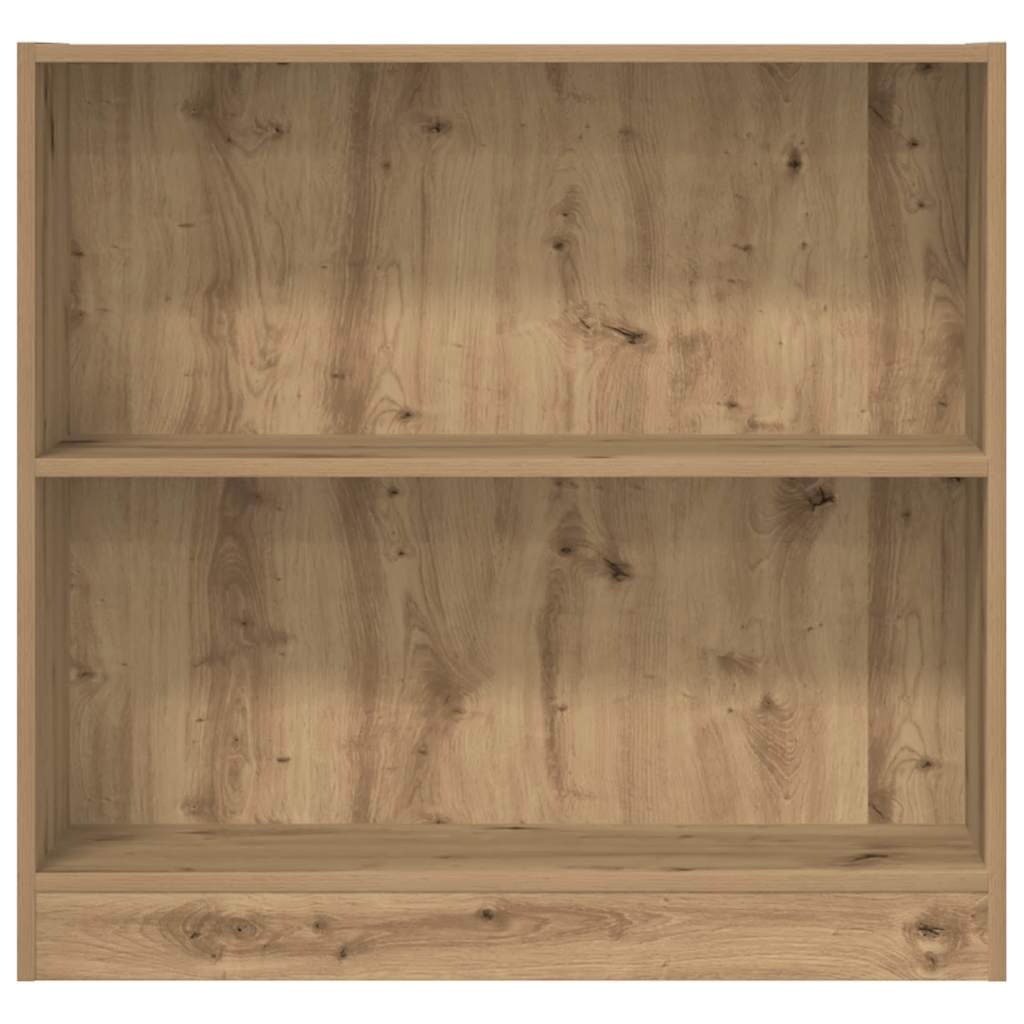 Bookcase Artisian Oak 80x24x76 cm Engineered Wood