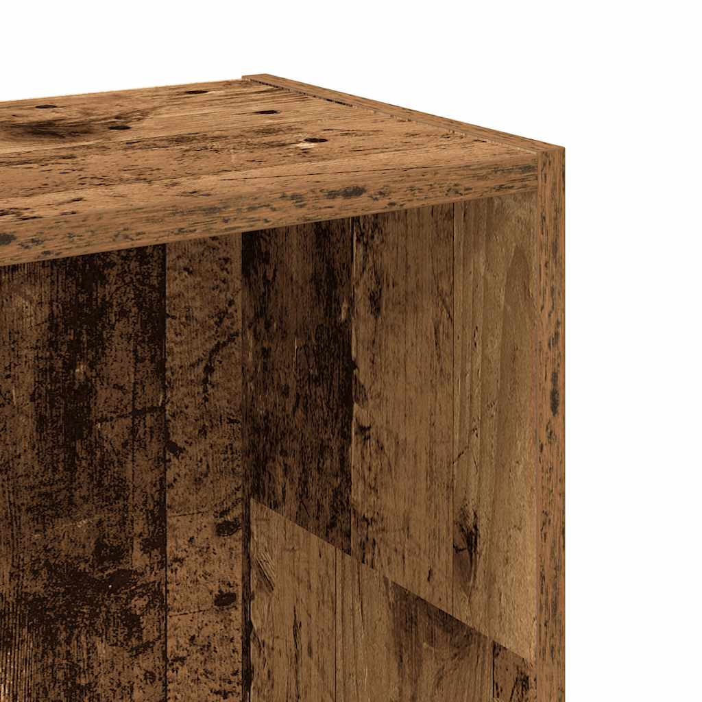 Bookcase Old Wood 80x24x109 cm Engineered Wood