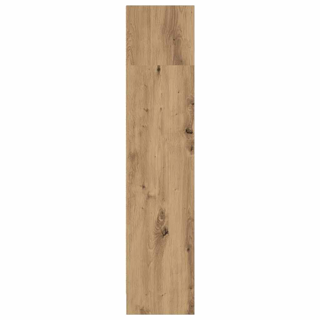 Bookcase Artisian Oak 80x24x109 cm Engineered Wood