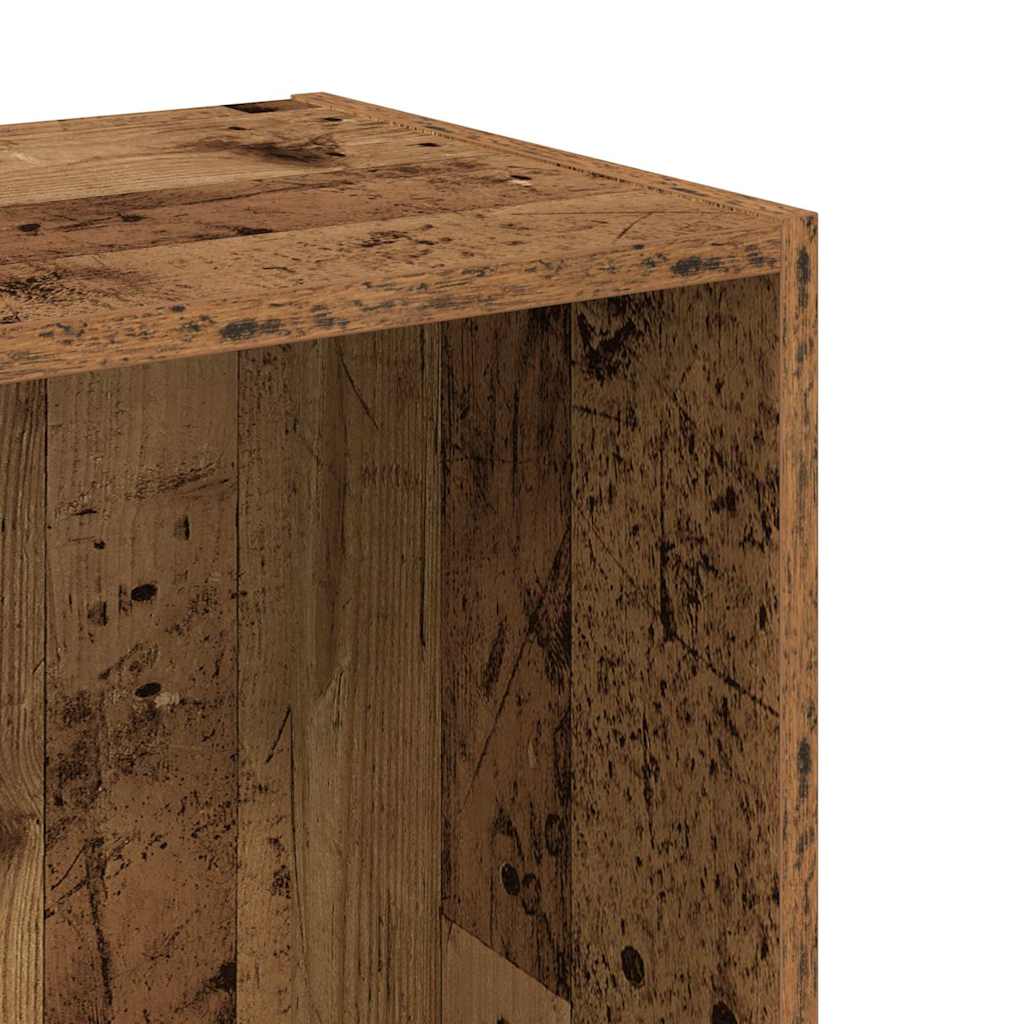 Bookcase Old Wood 40x30x77 cm Engineered Wood