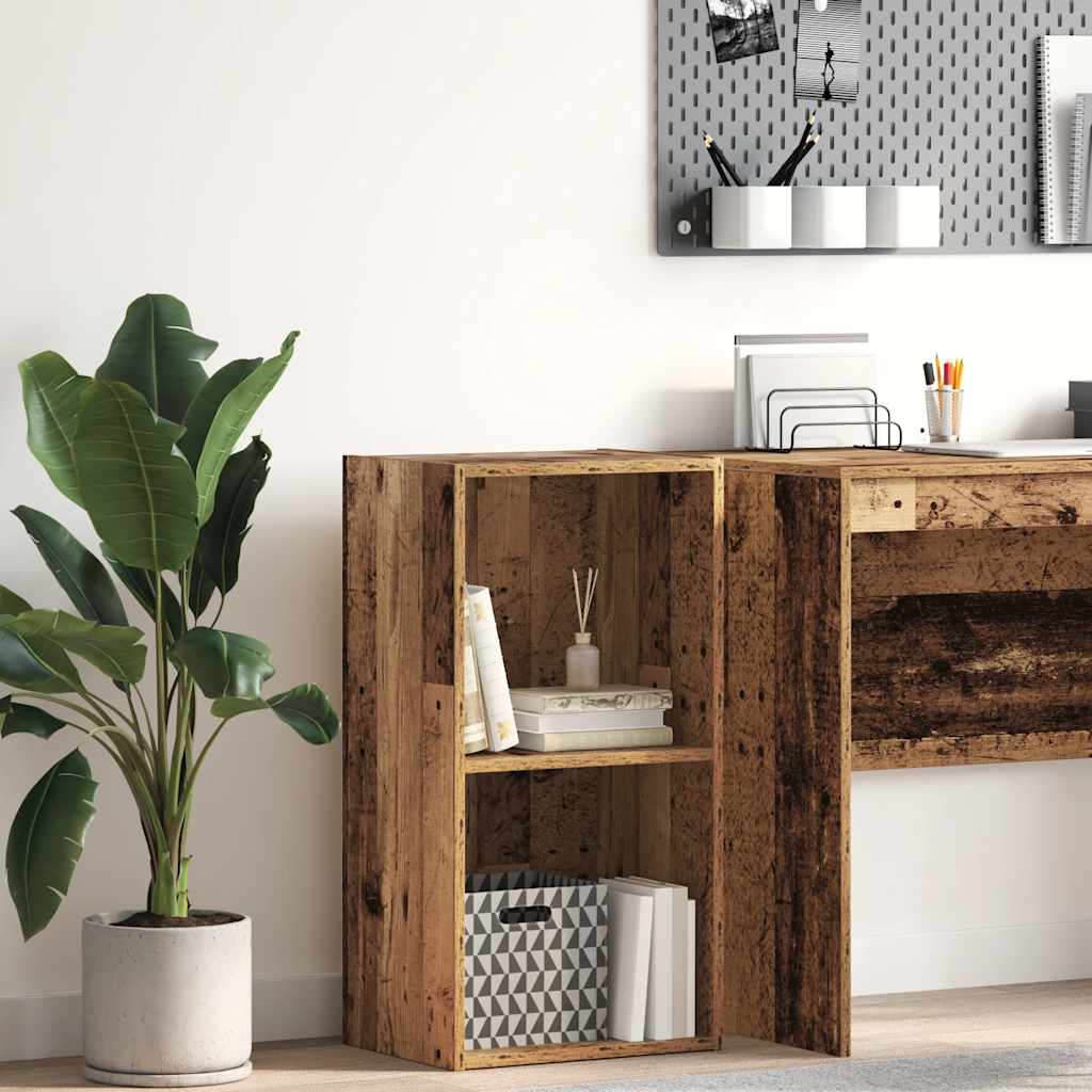 Bookcase Old Wood 40x30x77 cm Engineered Wood