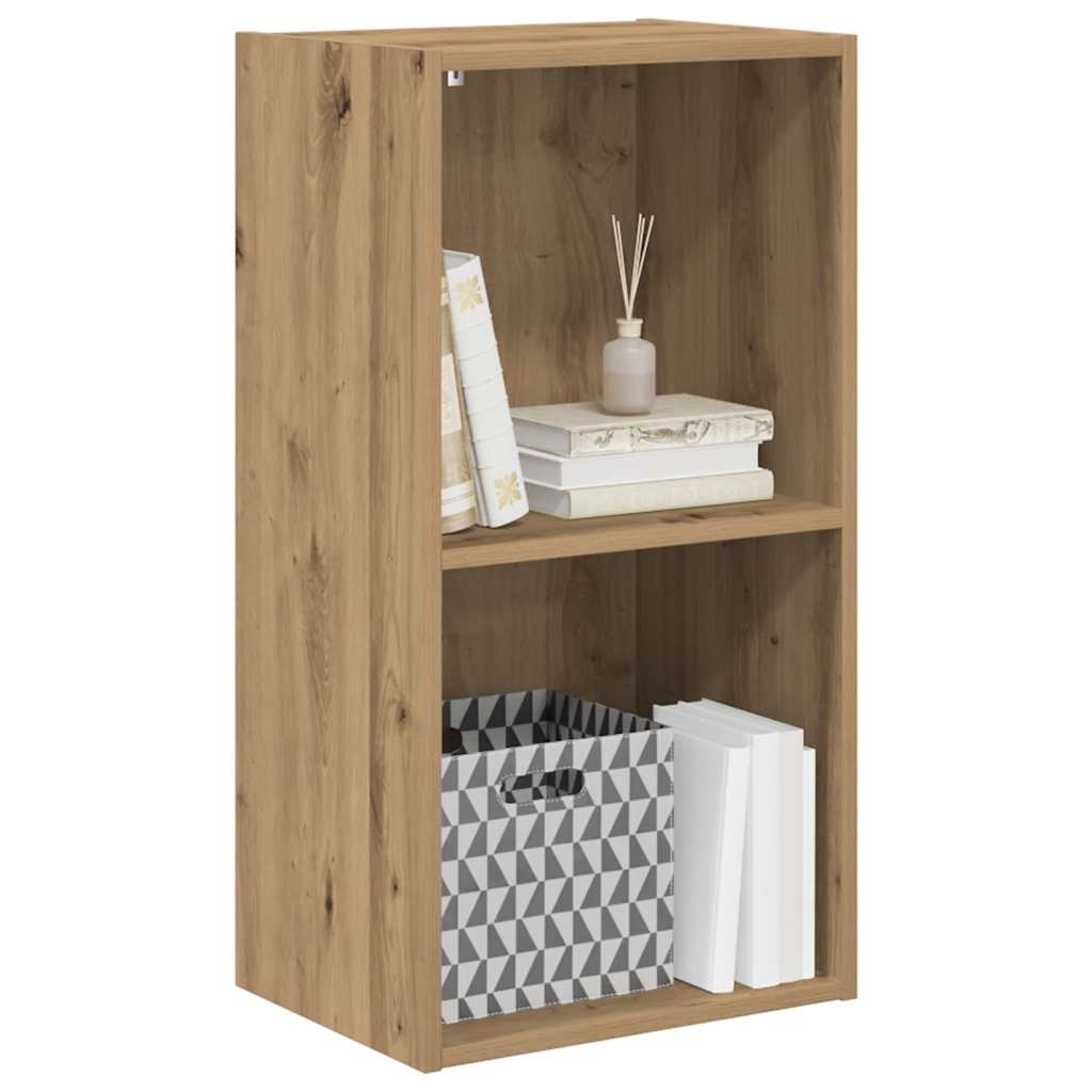 Bookcase Artisian Oak 40x30x77 cm Engineered Wood
