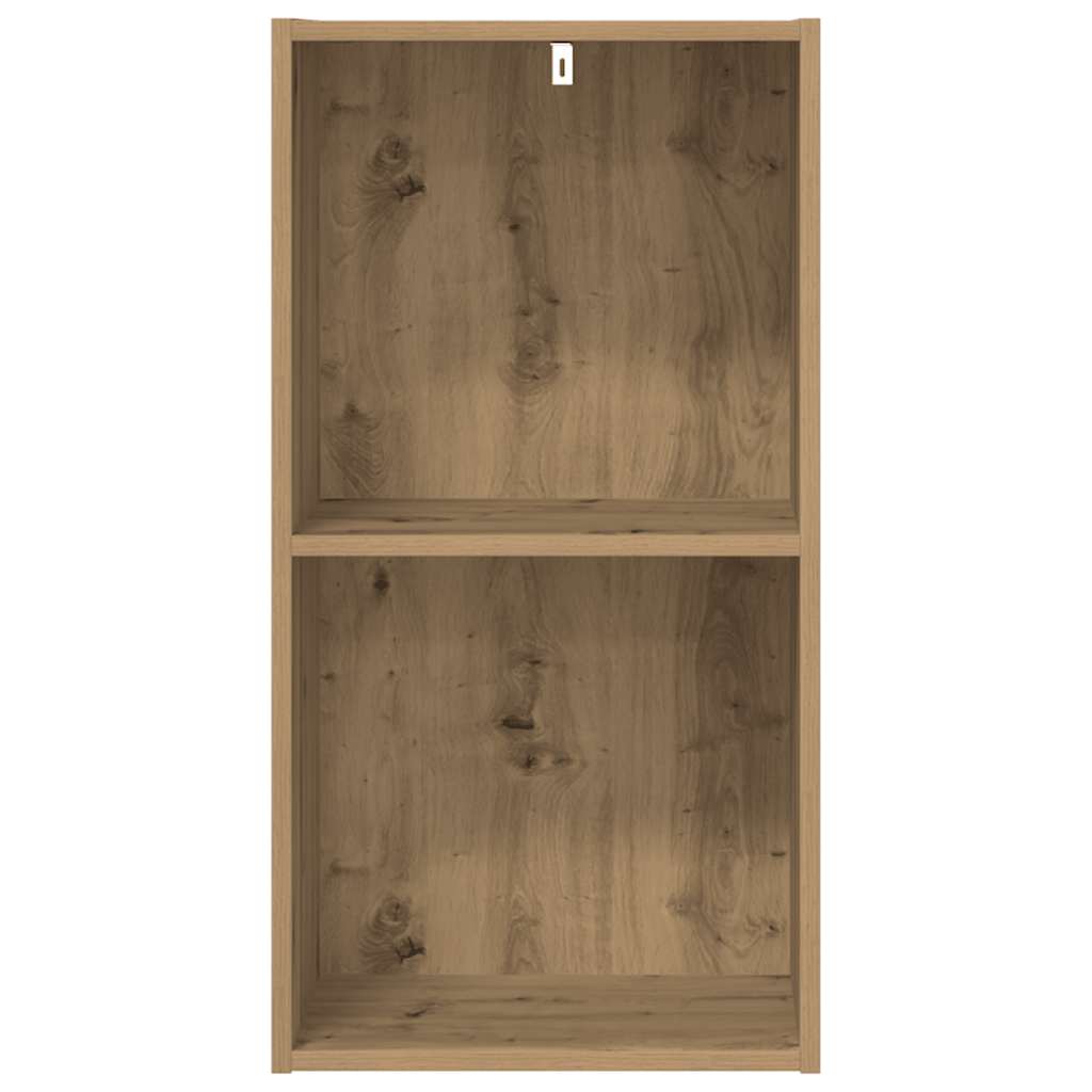 Bookcase Artisian Oak 40x30x77 cm Engineered Wood