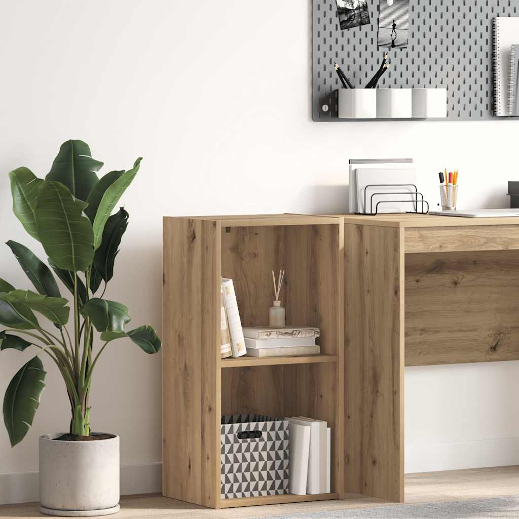 Bookcase Artisian Oak 40x30x77 cm Engineered Wood