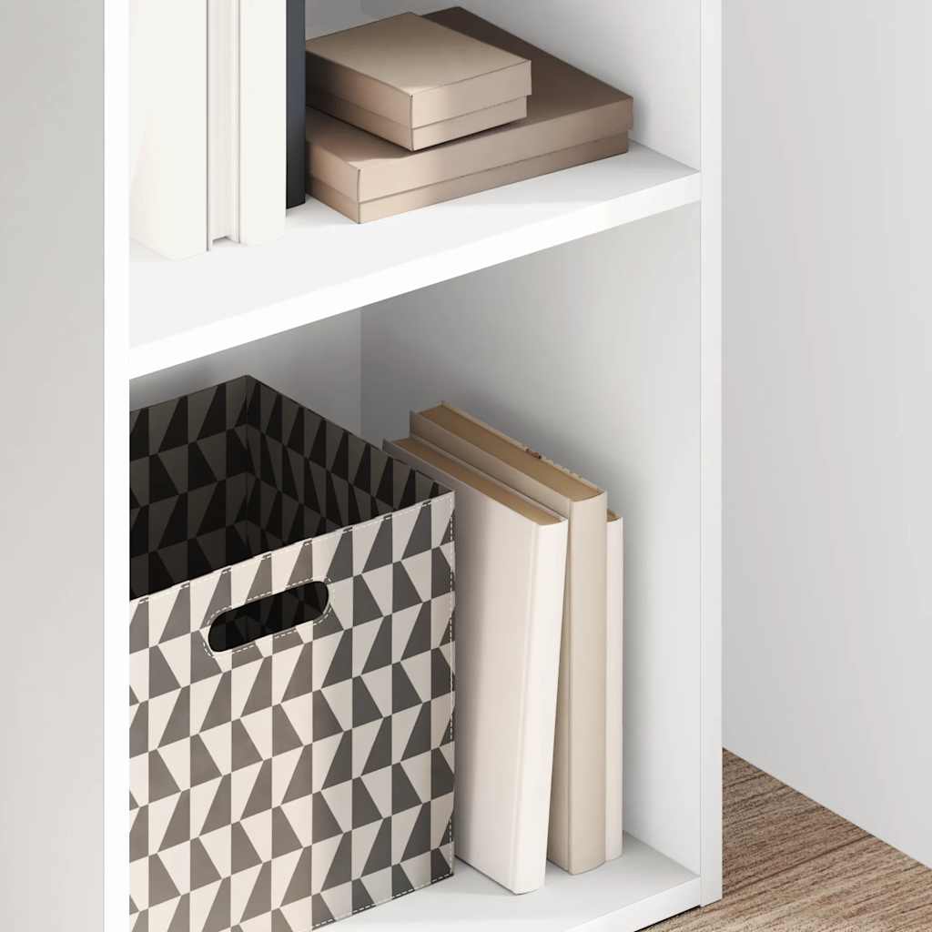 Bookcase White 40x30x152 cm Engineered Wood