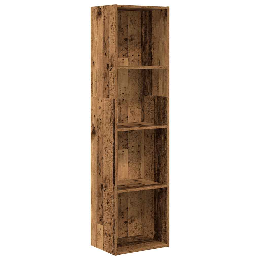 Bookcase Old Wood 40x30x152 cm Engineered Wood