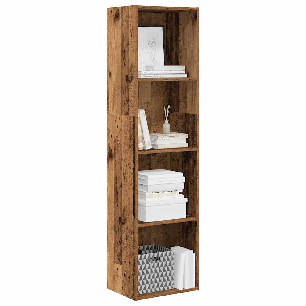 Bookcase Old Wood 40x30x152 cm Engineered Wood
